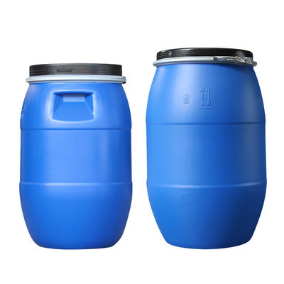 HDPE alrededor del tambor plástico durable plástico del cubo del barril 125L con el anillo del hierro
