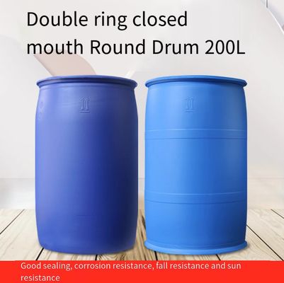 HDPE durable del barril plástico azul higiénico de 55 galones bidón de aceite de 200 litros