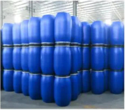 el barril químico plástico del envase 125L teclea el HDPE 100% ISO9001