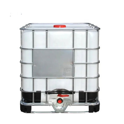 Envase químico apilable 1000L IBC Tote White plástico de IBC