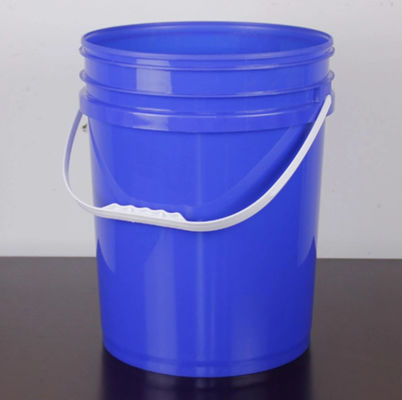 Cubo plástico de la pintura 20L del cubo del almacenamiento durable del HDPE con la manija de la tapa