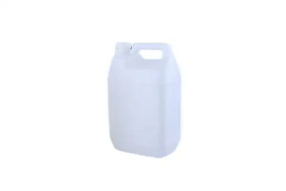 El pisón Jerry Can Enclosed plástico blanco 38m m integró lados planos de la manija superior