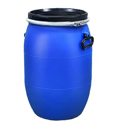 La ronda plástica del tambor del grueso de pared del barril 3-5 milímetro 200L forma azul