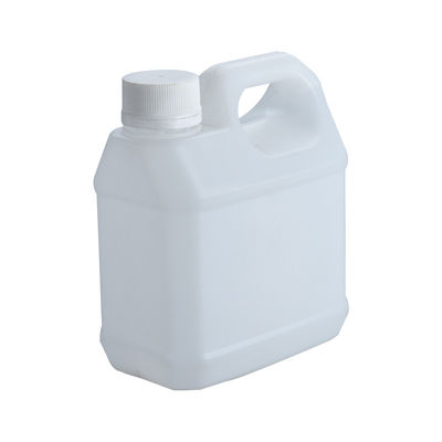 1L de lavado de platos líquido botella de plástico desinfectante agua cuadrada lata plana aceite de maní HDPE químico barril de plástico