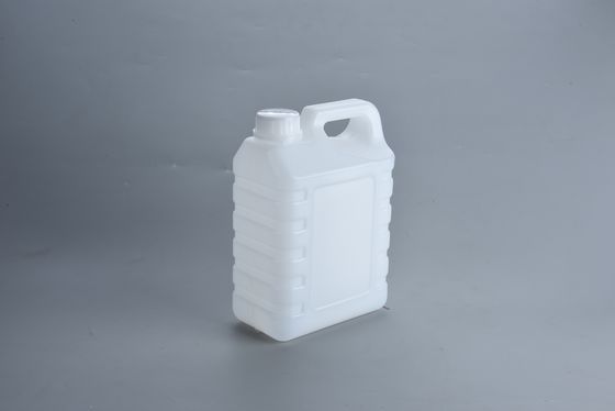 2L de plástico Jerry puede con cabeza ajustada y tapa de tornillo 160g Tare peso 2mm espesor de la pared