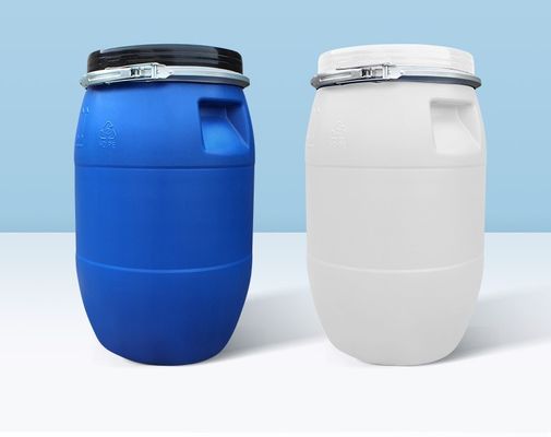 30L Tambor de brida grande Tambor redondo de aro de plástico