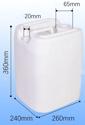 20 litros de plástico barril químico de boca doble barril puede ser personalizado color LOGO