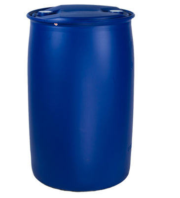 Tambor plástico azul reutilizable solo Ring Closed inofensivo del barril 200L