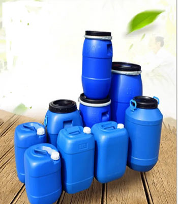 Tambor plástico de tragante abierto del HDPE 125L para el color azul del artículo del almacenamiento