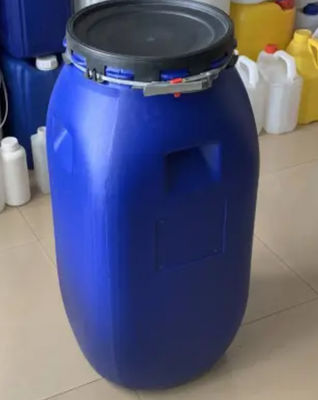 HDPE barril plástico de tragante abierto azul del tambor plástico de 60 litros inodoro