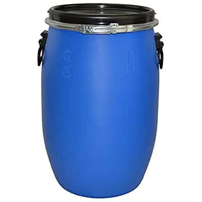 Cubo azul químico azul plástico del tambor del envase 160L del HDPE de tragante abierto