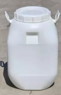 El tanque de tragante abierto plástico del moldeo por insuflación de aire comprimido 60L del envase de plástico del HDPE del cilindro