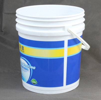 OEM/ODM cubo semi claro plástico de la pintura del HDPE del cubo de la pintura de 5 galones