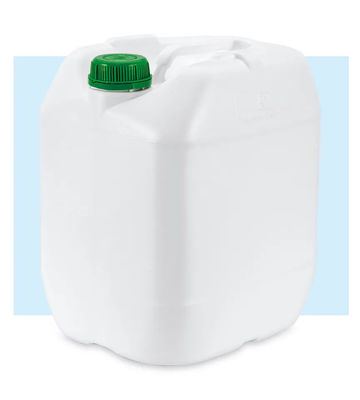Sustancia química plástica del tambor del barril de aceite de Jerry Can Translucent 25L de la bebida