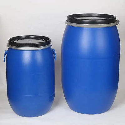 galones plásticos azules de tragante abierto del envase de plástico del HDPE 220L los 55 teclean al OEM