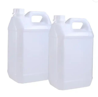 tapa plástica de Jerry Can Drum With Thread del aceite 10L de 0.38m m y manejar el logotipo modificado para requisitos particulares