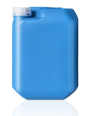 20 litros cuadrados de tambor de plástico cerrado HDPE azul tambor de plástico químico