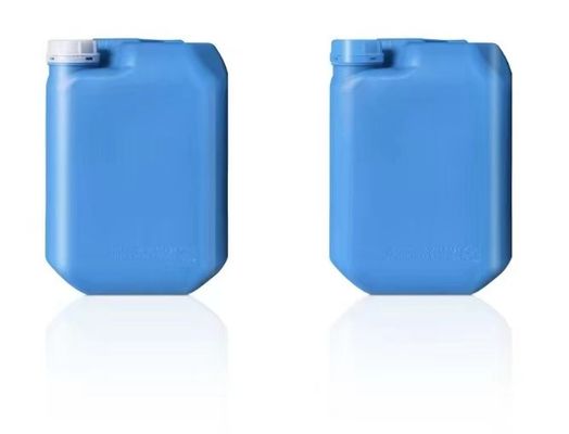 20 litros cuadrados de tambor de plástico cerrado HDPE azul tambor de plástico químico