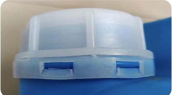 20 litros cuadrados de tambor de plástico cerrado HDPE azul tambor de plástico químico