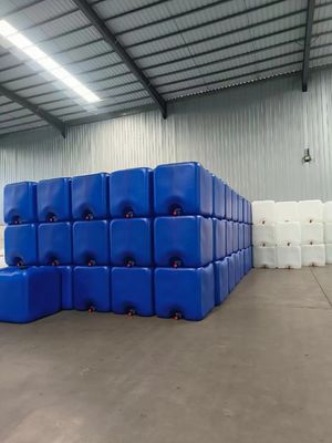 Contenedor de almacenamiento de productos químicos IBC de 1000 L de líquido medio y fácil de manejar