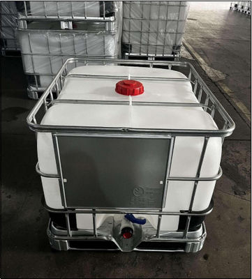 Contenedor de granel medio de 500L horizontal compuesto Cuadro de paletas de acero completo