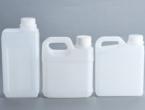 1L de lavado de platos líquido botella de plástico desinfectante agua cuadrada lata plana aceite de maní HDPE químico barril de plástico