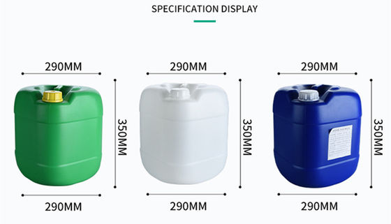 Tambor de embalaje de pintura de plaguicidas 20 l tambor de apilamiento de plástico 20 kg tambor de agente de limpieza tambor de revestimiento químico de sello espeso