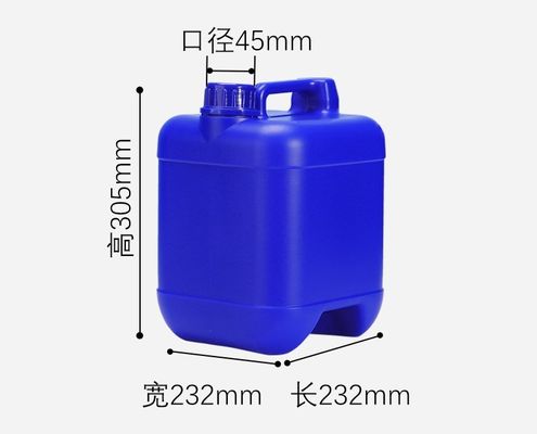 Cubo de plástico de 10 kg, fertilizante soluble en agua, cubo resistente a la corrosión, cubo de plástico, tanque