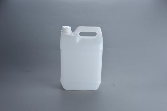 4L de plástico personalizable Jerry puede cabeza estrecha Cuadrada Forma de material HDPE 2mm espesor de la pared 30mm diámetro exterior