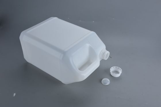 10L Extrusión soplado moldeado de plástico Jerry puede para el punto / pedido / personalización 320g peso Tare