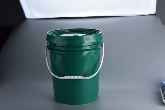 Cubo de pintura de plástico personalizable de 18L para envases químicos con varios tamaños disponibles