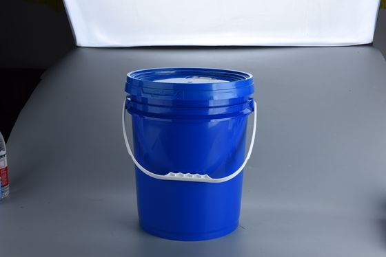 Cubo de pintura de plástico personalizable de 18L para envases químicos con varios tamaños disponibles