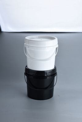 Cubo de pintura de plástico de 4L para productos líquidos y sólidos 300 * 350mm Tamaño con opciones de diseño personalizables