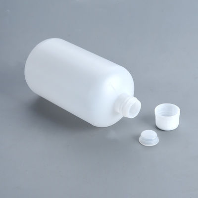 Botella redonda de 25 mm de capacidad de 1 litro de nuevo material HDPE
