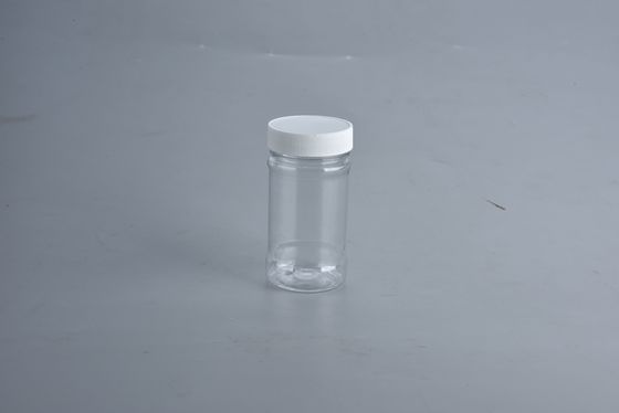 Botella de plástico transparente de 150 ml de material HDPP puede ver el contenido de la botella